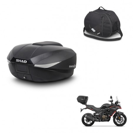 SHAD Baul SH58 + soporte montaje bolsa interna KIT-443697