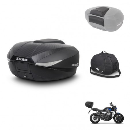 SHAD Baul SH58 + soporte montaje accesorios KIT-443717