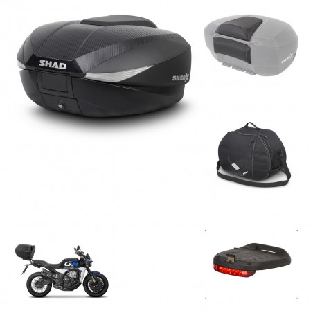 SHAD Baul SH58 + soporte montaje accesorios KIT-443718