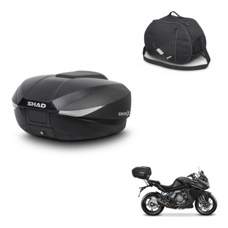 SHAD SH58 trunk + mounting bracket internal bag KIT-443745