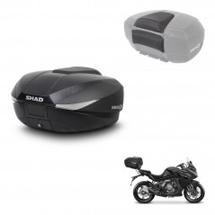 SHAD Trunk SH58 + mounting bracket backrest KIT-443747