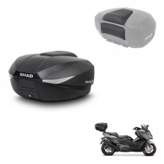 SHAD Trunk SH58 + mounting bracket backrest KIT-443755