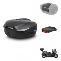 SHAD Baul SH58 + soporte montaje accesorios KIT-443756