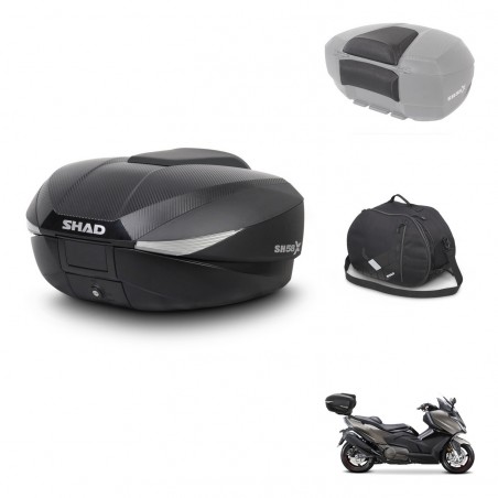 SHAD Baul SH58 + soporte montaje accesorios KIT-443757