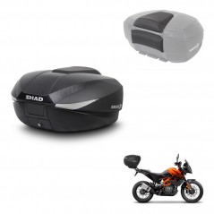 SHAD Trunk SH58 + mounting bracket backrest KIT-443763