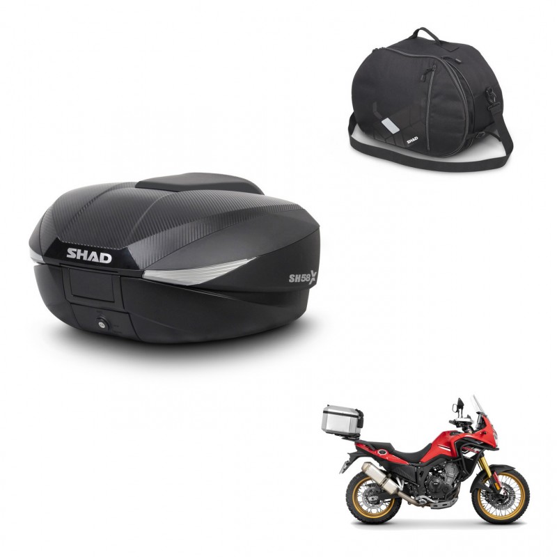SHAD Baul SH58 + soporte montaje bolsa interna KIT-443769