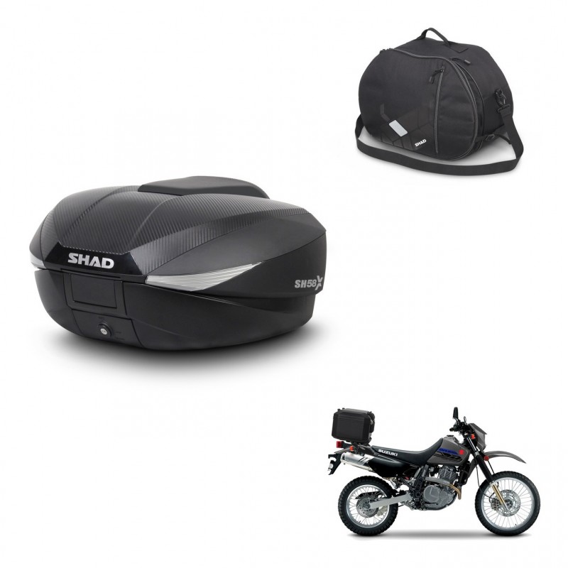 SHAD SH58 trunk + mounting bracket internal bag KIT-443777