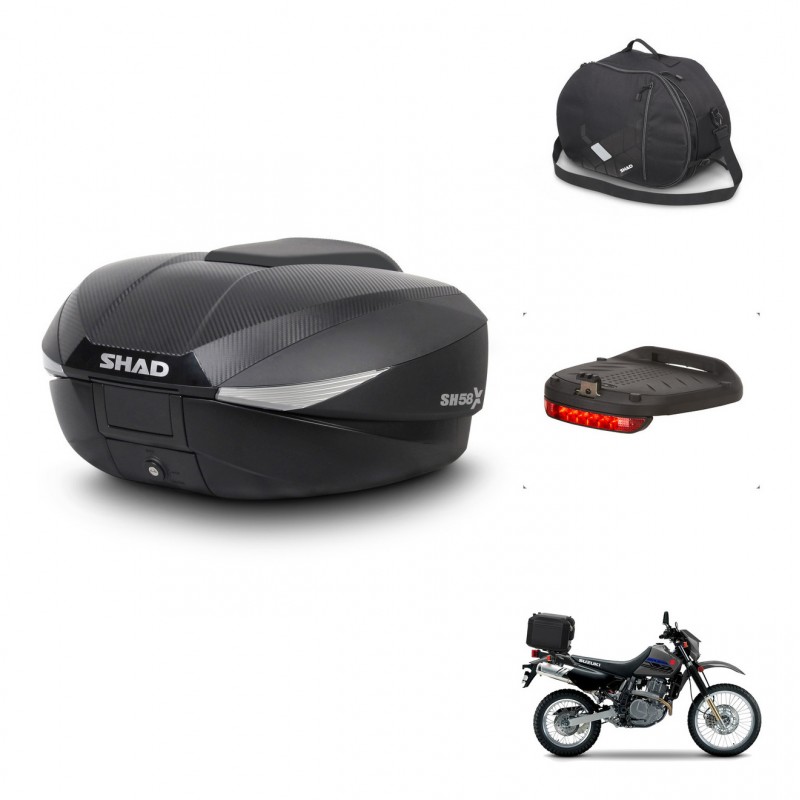 SHAD Baul SH58 + soporte montaje accesorios KIT-443778