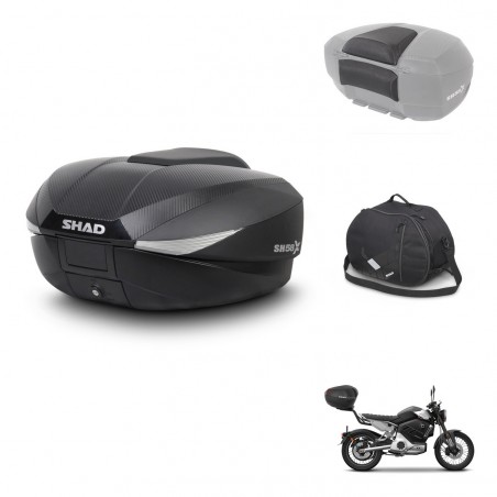 SHAD Baul SH58 + soporte montaje accesorios KIT-443789