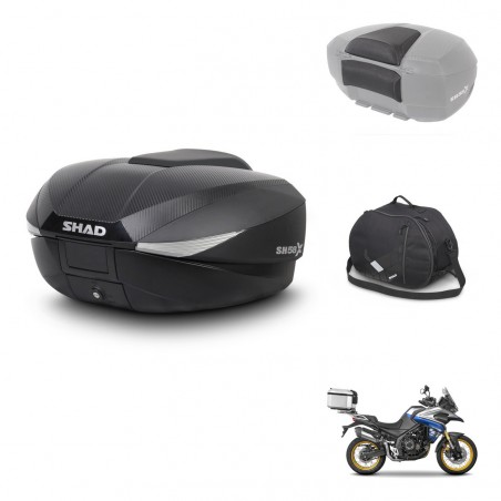 SHAD Baul SH58 + soporte montaje accesorios KIT-443797