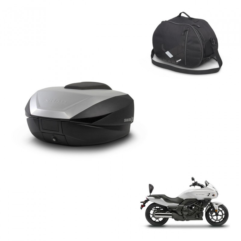 SHAD SH59 trunk + mounting bracket internal bag 59L KIT-443809