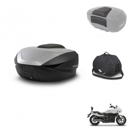 SHAD Baul SH59 + soporte montaje accesorios 59L KIT-443813