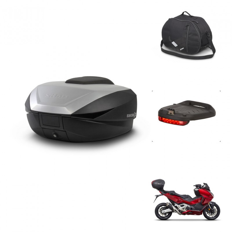 SHAD SH59 trunk + mounting bracket accessories 59L KIT-443818