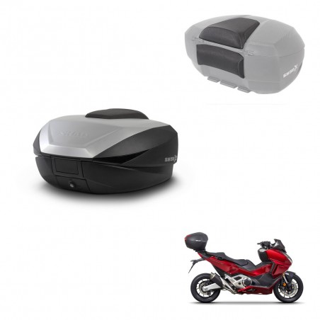 SHAD Trunk SH59 + mounting bracket backrest 59L KIT-443819