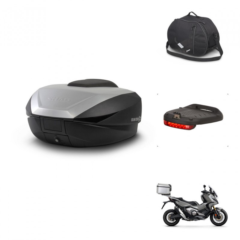 SHAD SH59 trunk + mounting bracket accessories 59L KIT-443842