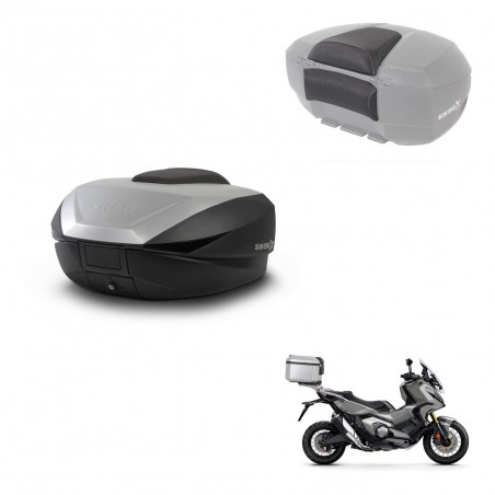 SHAD Trunk SH59 + mounting bracket backrest 59L KIT-443843