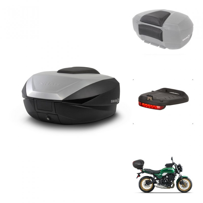 SHAD SH59 trunk + mounting bracket accessories 59L KIT-443860