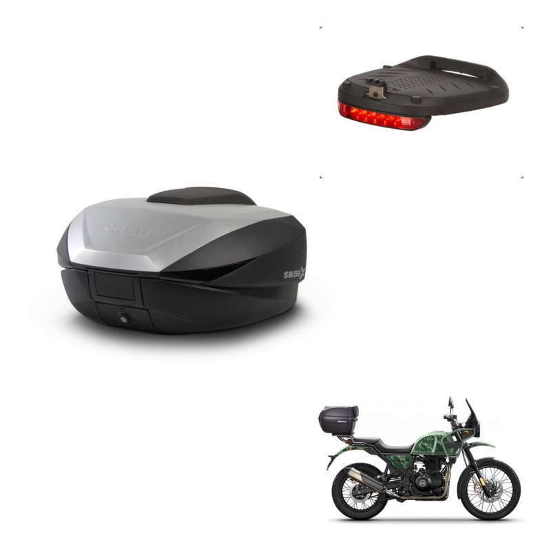 SHAD Trunk SH59 + mounting bracket brake light 59L KIT-443864