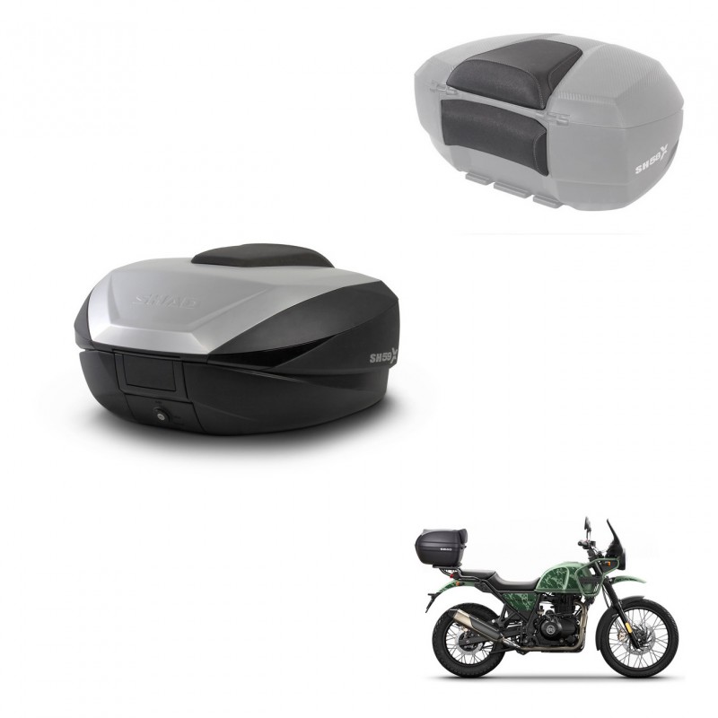 SHAD Baul SH59 + soporte montaje respaldo 59L KIT-443867