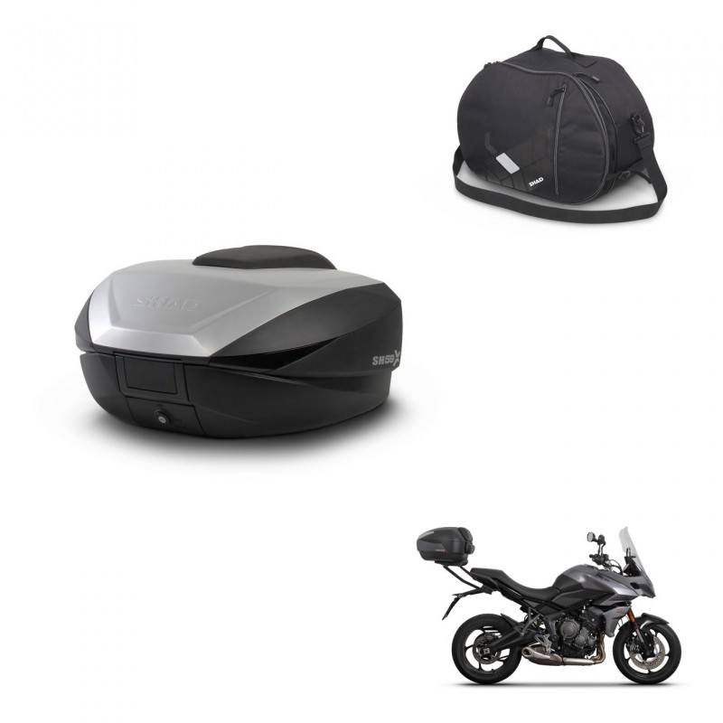 SHAD SH59 trunk + mounting bracket internal bag 59L KIT-443881