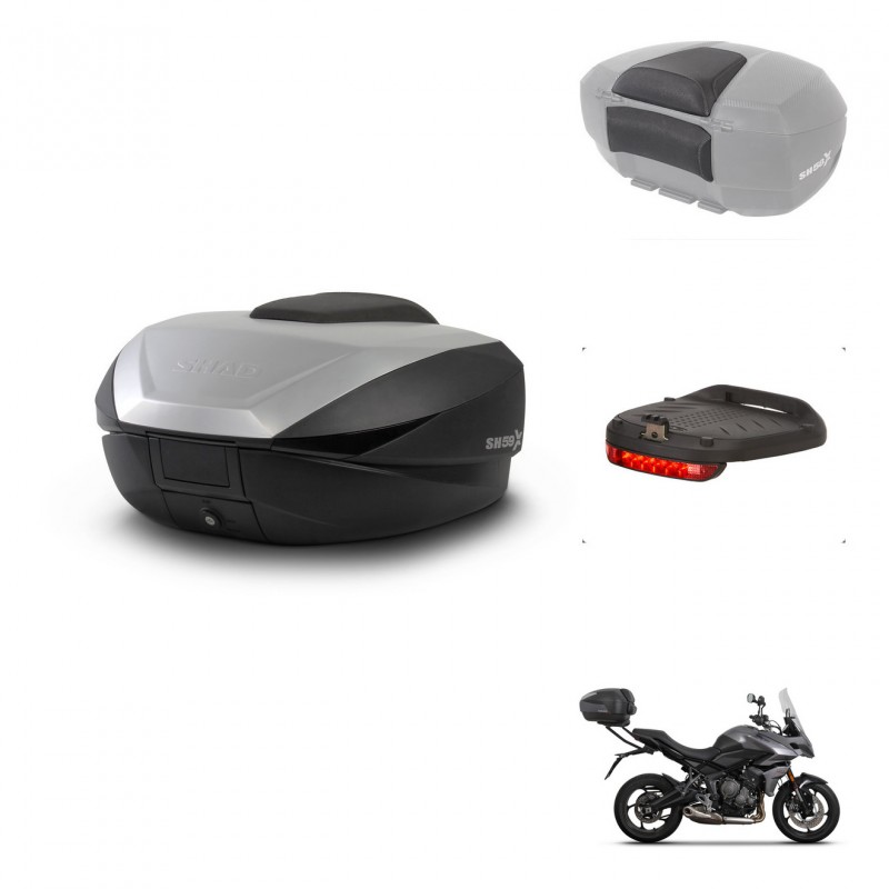 SHAD SH59 trunk + mounting bracket accessories 59L KIT-443884