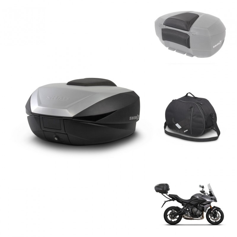 SHAD SH59 trunk + mounting bracket accessories 59L KIT-443885