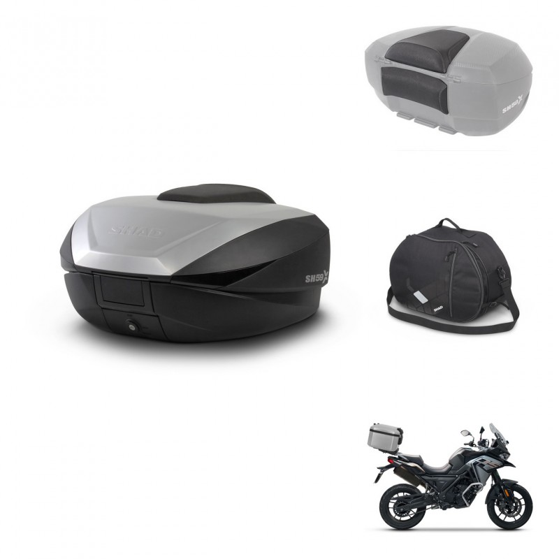 SHAD Baul SH59 + soporte montaje accesorios 59L KIT-443893