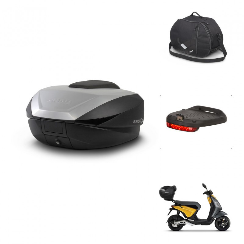 SHAD SH59 trunk + mounting bracket accessories 59L KIT-443898