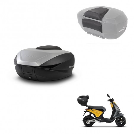 SHAD Baul SH59 + soporte montaje respaldo 59L KIT-443899