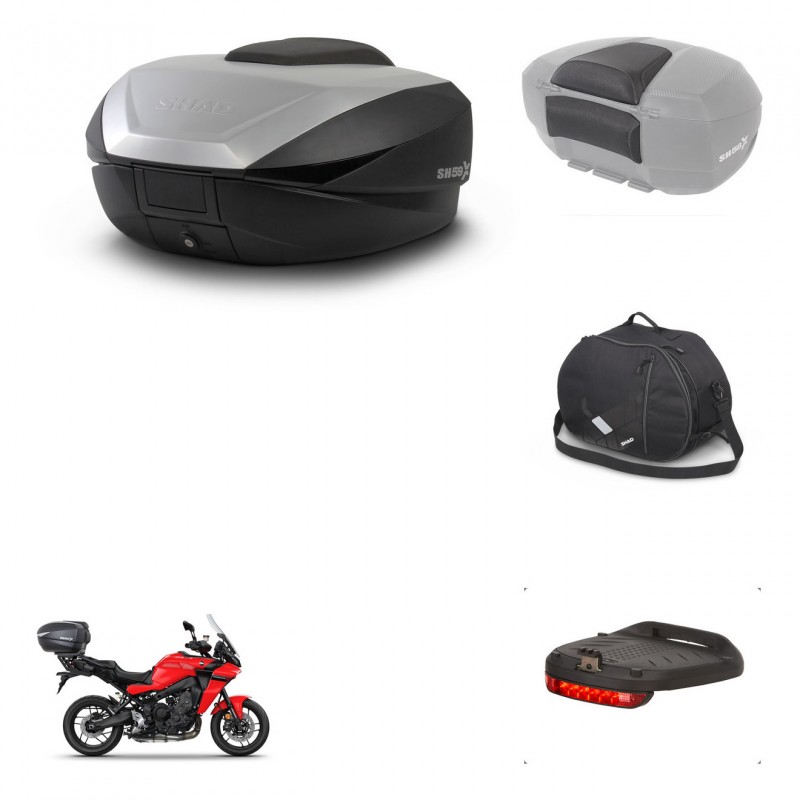 SHAD SH59 trunk + mounting bracket accessories 59L KIT-443918