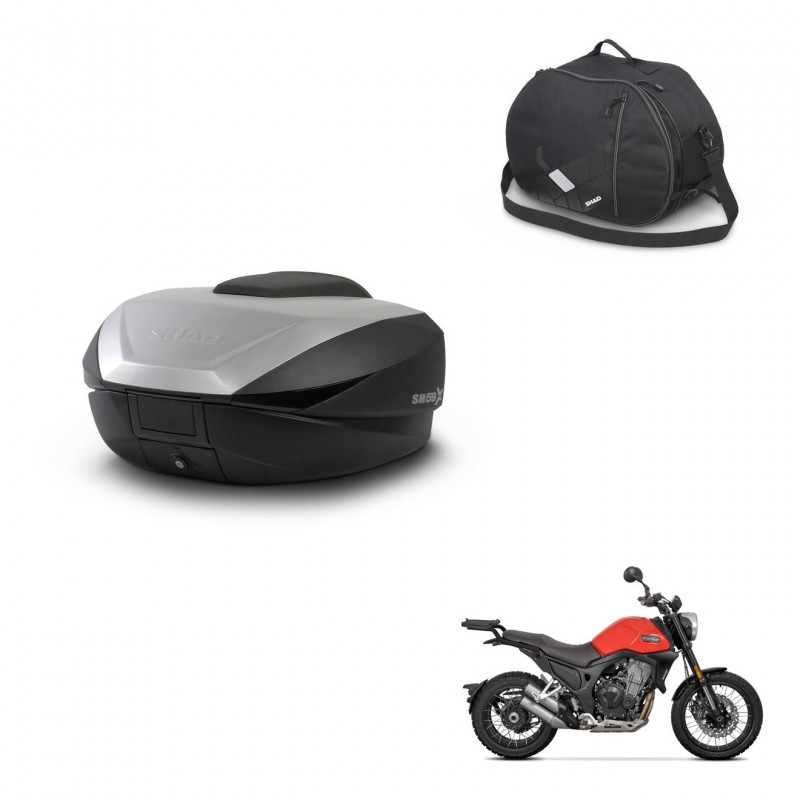 SHAD SH59 trunk + mounting bracket internal bag 59L KIT-443921