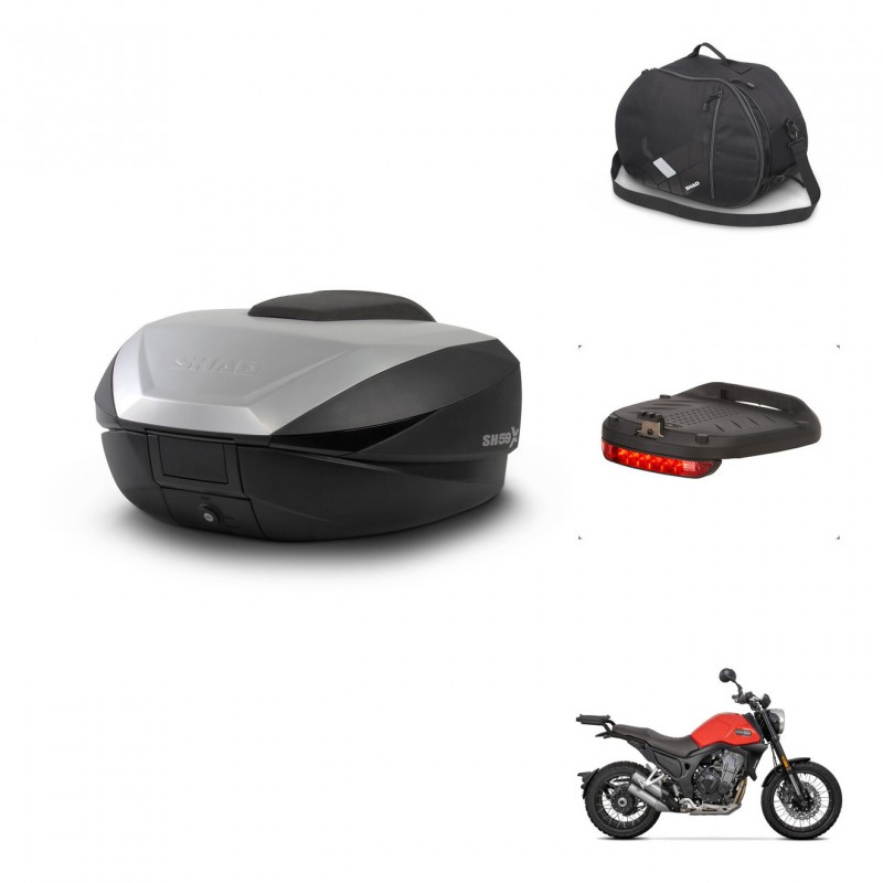 SHAD SH59 trunk + mounting bracket accessories 59L KIT-443922