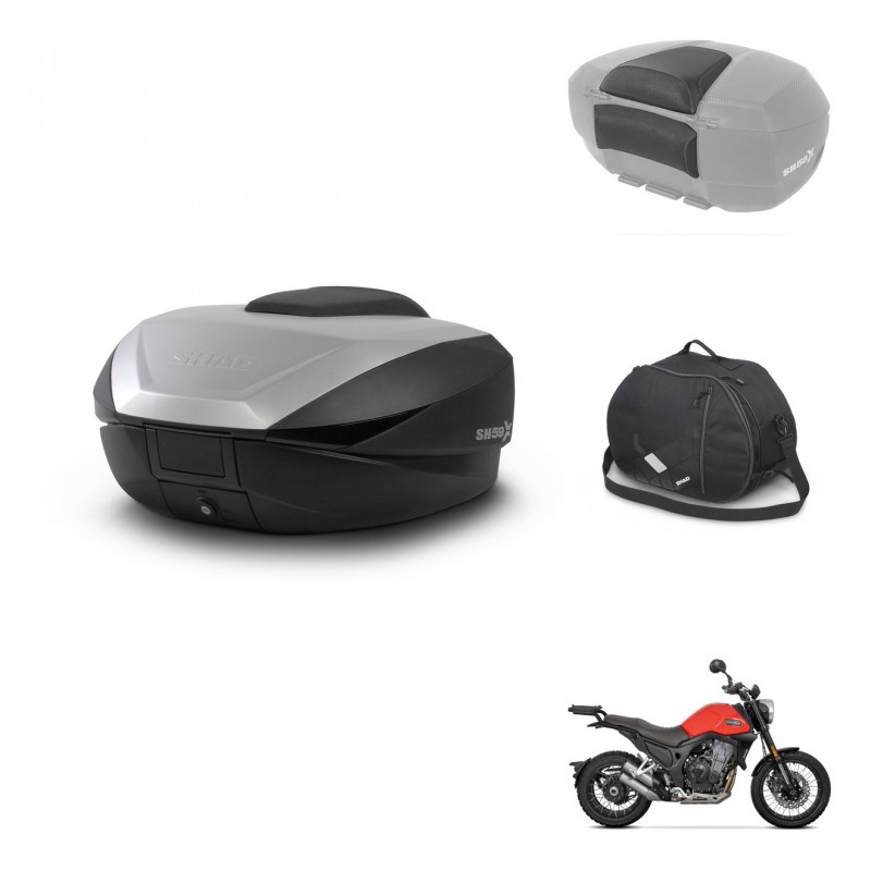 SHAD Baul SH59 + soporte montaje accesorios 59L KIT-443925