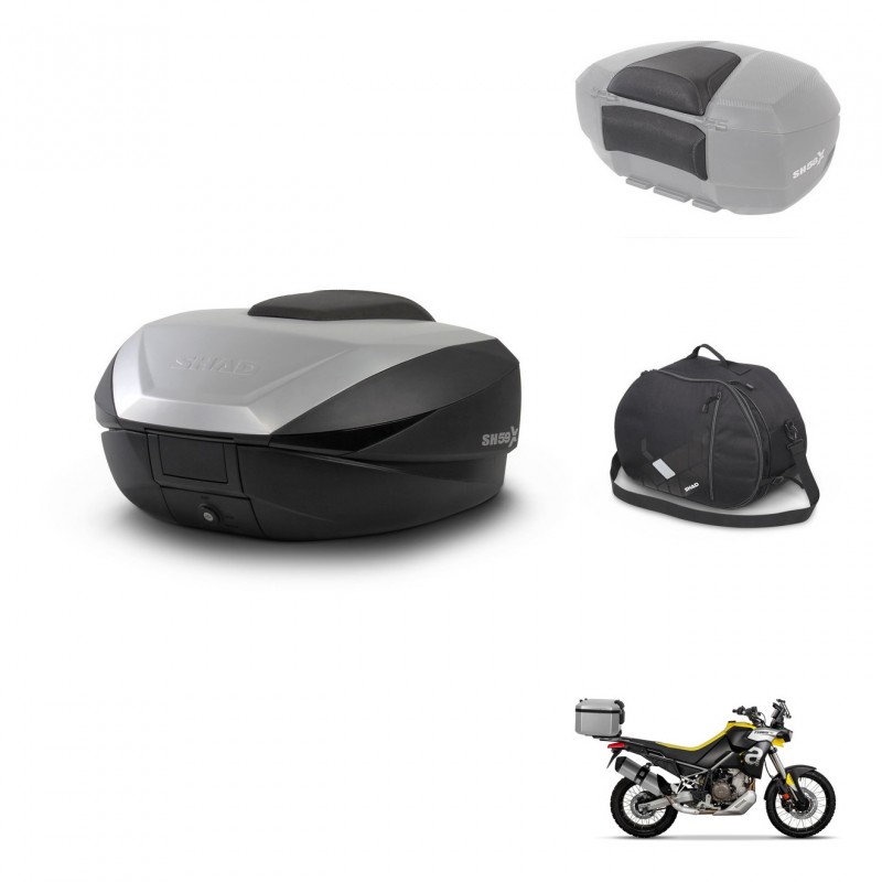 SHAD SH59 trunk + mounting bracket accessories 59L KIT-443933