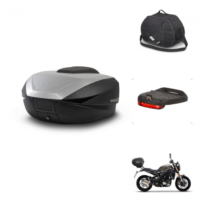 SHAD SH59 trunk + mounting bracket accessories 59L KIT-443938