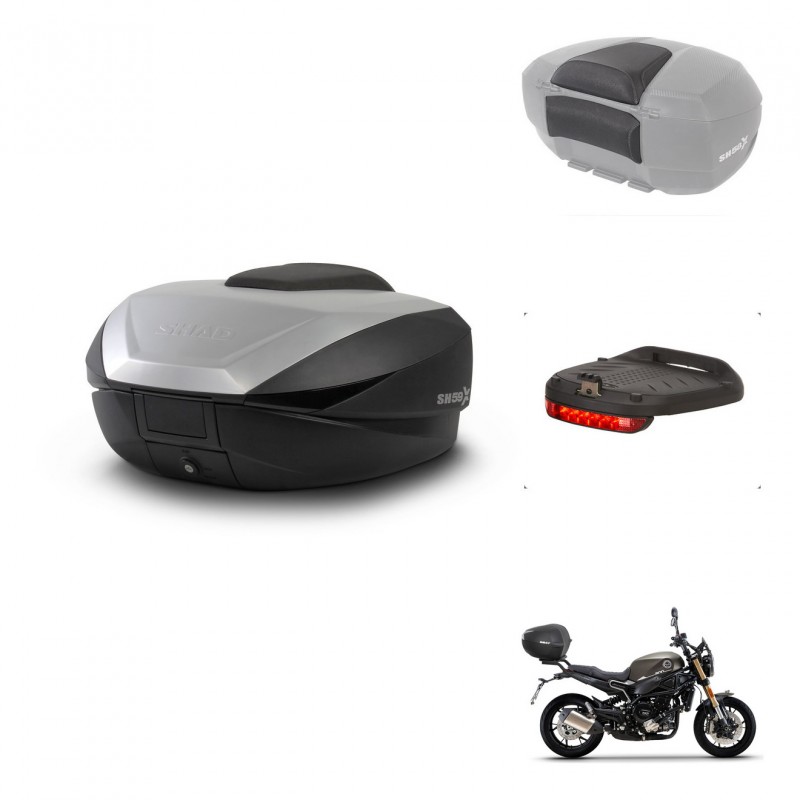 SHAD SH59 trunk + mounting bracket accessories 59L KIT-443940