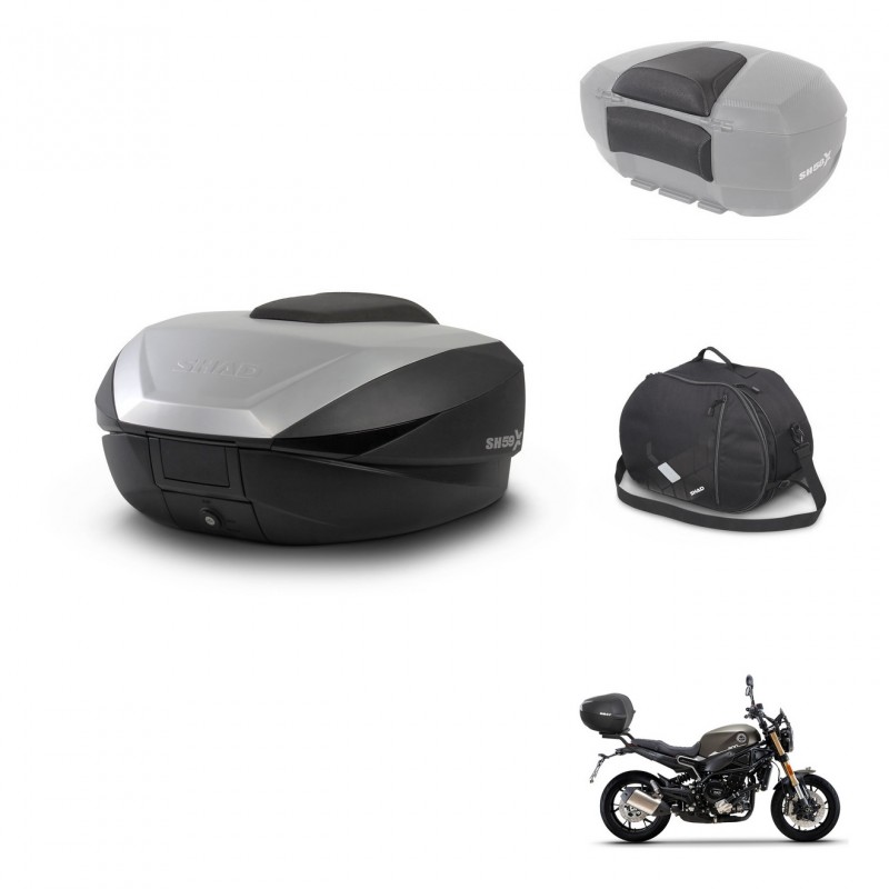 SHAD Baul SH59 + soporte montaje accesorios 59L KIT-443941