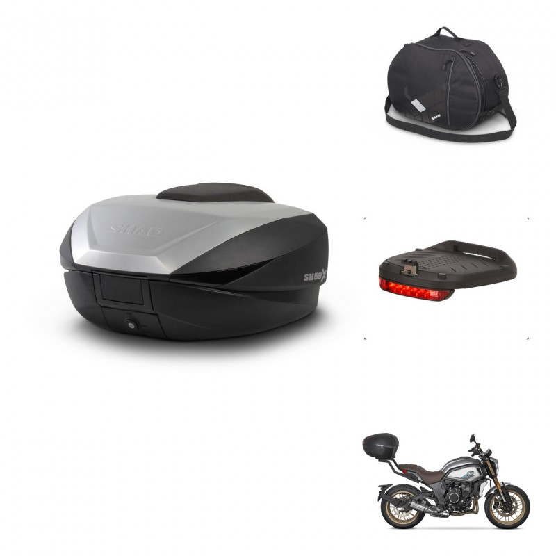 SHAD SH59 trunk + mounting bracket accessories 59L KIT-443946