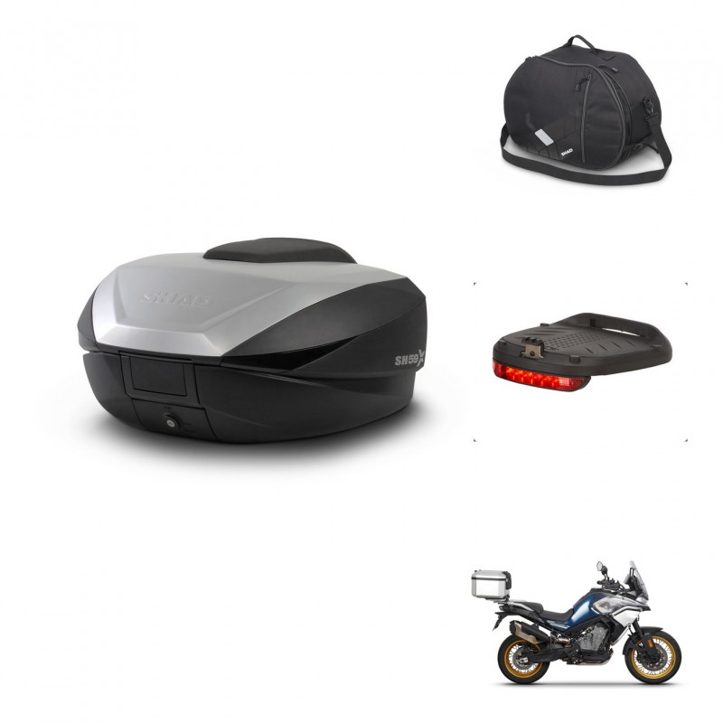 SHAD SH59 trunk + mounting bracket accessories 59L KIT-443954