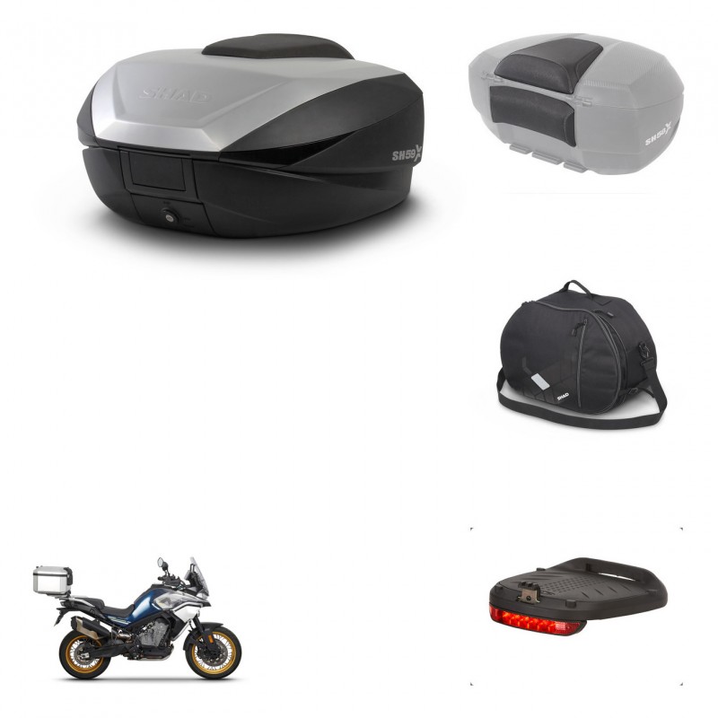 SHAD SH59 trunk + mounting bracket accessories 59L KIT-443958