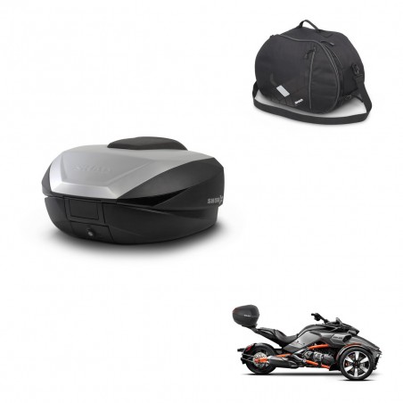 SHAD Baul SH59 + soporte montaje bolsa interna 59L KIT-443961