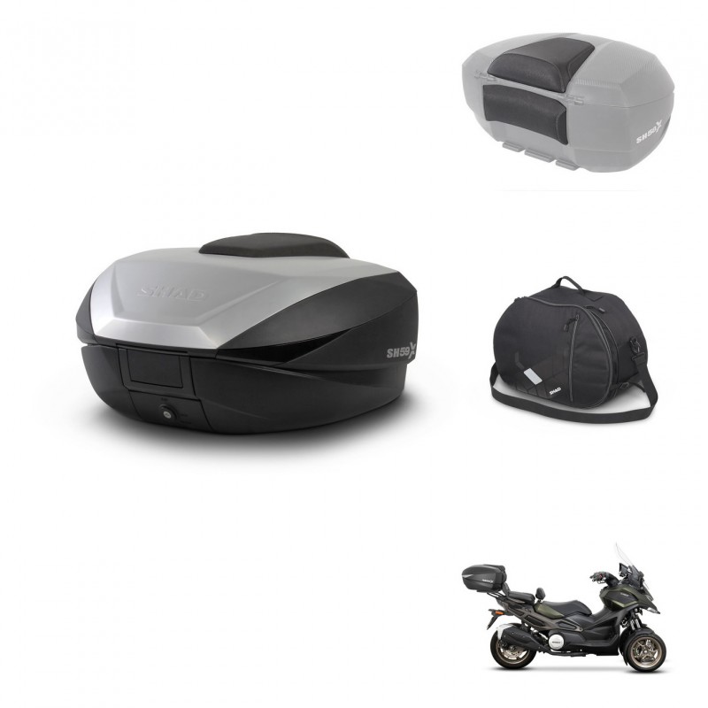 SHAD Baul SH59 + soporte montaje accesorios 59L KIT-443973