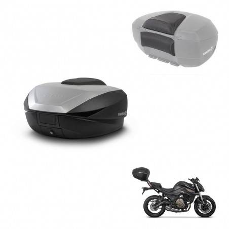 SHAD Trunk SH59 + mounting bracket backrest 59L KIT-443979