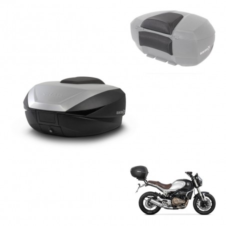 SHAD Baul SH59 + soporte montaje respaldo 59L KIT-443987