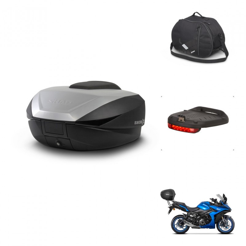 SHAD SH59 trunk + mounting bracket accessories 59L KIT-443994