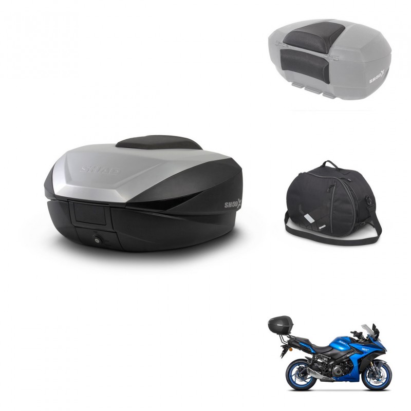 SHAD Baul SH59 + soporte montaje accesorios 59L KIT-443997
