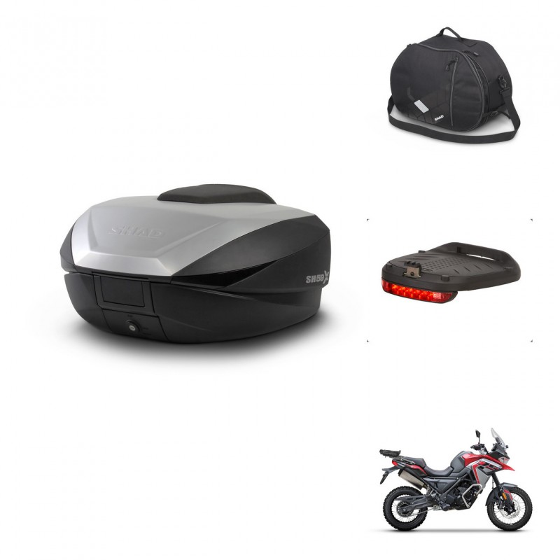 SHAD Baul SH59 + soporte montaje accesorios 59L KIT-444010