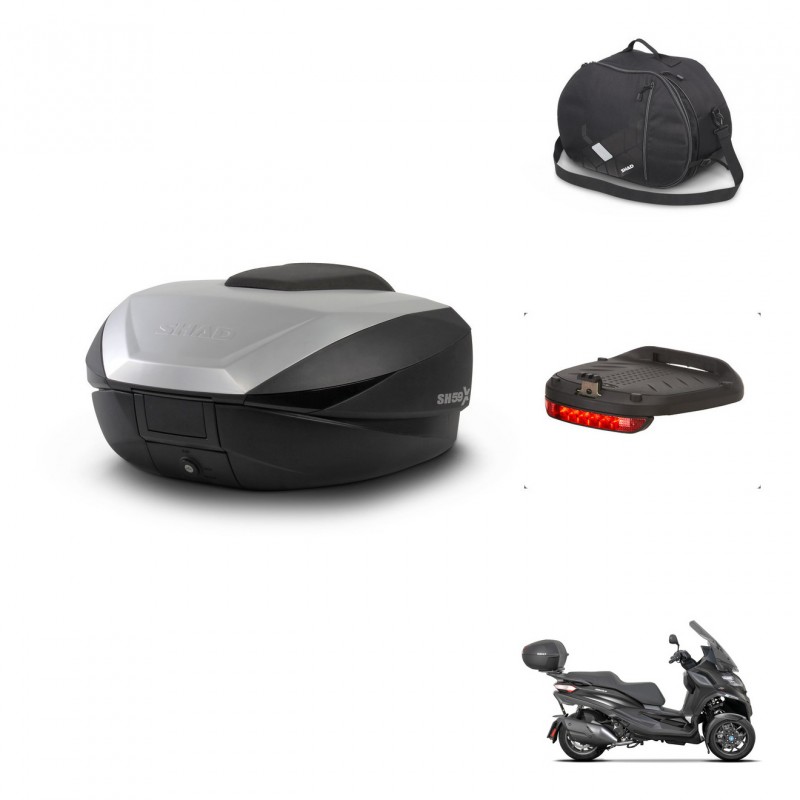 SHAD SH59 trunk + mounting bracket accessories 59L KIT-444018