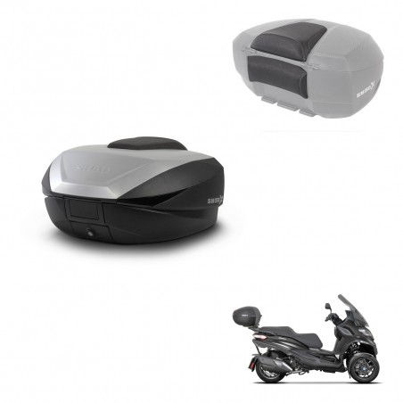 SHAD Trunk SH59 + mounting bracket backrest 59L KIT-444019