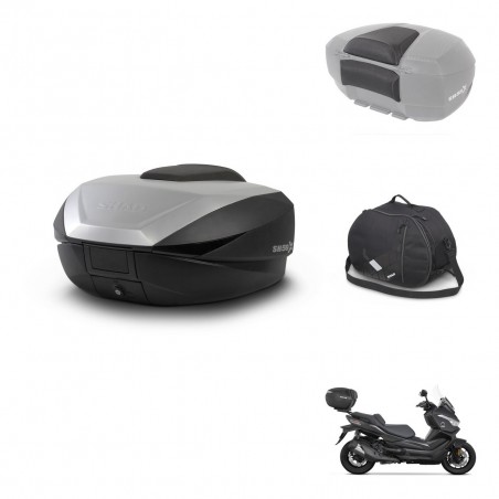 SHAD Baul SH59 + soporte montaje accesorios 59L KIT-444029